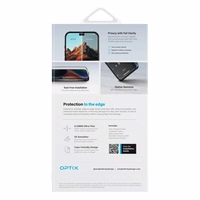 Uniq Optix privatumo grūdinto stiklo apsauga su privatumo aplikatoriumi iPhone 16 Pro Max