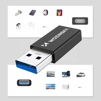 Wozinsky WAAC-01 USB-A - USB-C OTG adapteris – juodas