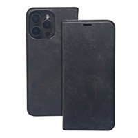 Smart Suede case for Samsung Galaxy S26 Ultra juodas
