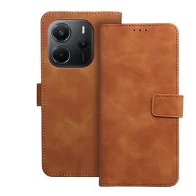 Dėklas telefonui XIAOMI Redmi Note 14 4G (GLOBAL - 164,84mm x 78,15mm x 8,16mm) - rudas