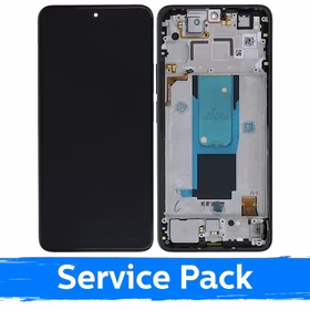 Ekranas skirtas Xiaomi Redmi Note 11 Pro+ 5G (11 Pro Plus 5G) su rėmeliu / Forest Green / (Service Pack)