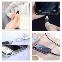 Wozinsky WALC-01 Lightning į USB-C adapteris – juodas