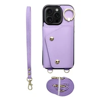Piniginis dėklas WONDER iPhone 15 violetinis