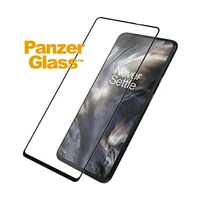 PanzerGlass E2E Super+ apsauginis stiklas OnePlus Nord - su juodu rėmeliu