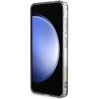 Mercedes dvigubo sluoksnio W Magnetinis dėklas telefonui Samsung Galaxy S24 - juodas