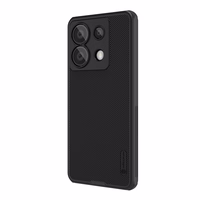 Nillkin Super Frosted Shield Pro dėklas Xiaomi Redmi Note 13 Pro 4G / Poco X6 5G - juodas