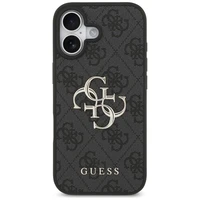 Guess 4G Didelio logotipo dėklas telefonui iPhone 17 - juodas
