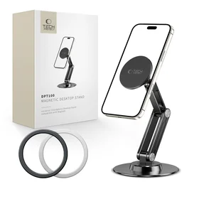 Tech-Protect DPT100 magnetinis MagSafe stalinio telefono laikiklis - juodas