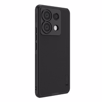 Nillkin Super Frosted Shield Pro dėklas Xiaomi Redmi Note 13 Pro 4G / Poco X6 5G - juodas
