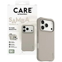 CARE by PanzerGlass Madingas Samba Magnetinis dėklas telefonui iPhone 17 Pro - Pilkas