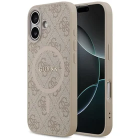 "Guess 4G Ring Classic Logo MagSafe" dėklas "iPhone 17" - rožinis