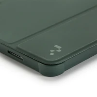 Dėklas Reach Origami Samsung X110/X115 Tab A9 8.7/X130/X135 Tab A11 8.7 tamsiai žalias