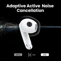 Belaidės ausinės Ugreen HiTune H6 Pro Active Noise-Cancelling Earbuds (35873) baltos