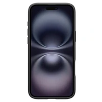 Spigen Liquid Air dėklas iPhone 16 Plus telefonui – juodas