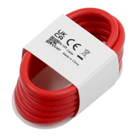 OPPO originalus kabelis Type C į Type C 10A DL122 1 m raudonas (be pakuotės)