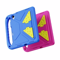 Dėklas Dux Ducis Puff Apple iPad 10.9 2022/iPad 11 2025 mėlynas