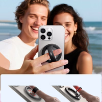 Joyroom "JR-ZS500" juodas magnetinis žiedas/laikiklis