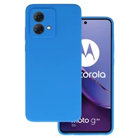 Silikoninis Lite dėklas telefonui Motorola Moto G84 5G mėlynas