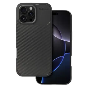 Tel Protect Carbon Elite dėklas Iphone 16 Pro Max - juodas