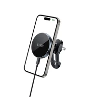 Tech-Protect mm15W-V5 magnetinis MagSafe automobilio ventiliacijos laikiklis juodas