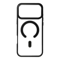 COLOR EDGE MAG COVER magnetinis dėklas telefonui, suderinamas su MagSafe, skirtas IPHONE 17 Pro Max, juodas