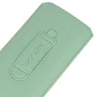 WONDER Deko dėklas telefonui (dydis L) Iphone 13 Mini/12 Mini/SE 2020/2022/7/8 žalias