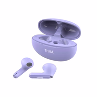 Trust Yavi - belaidis Earbuds Bluetooth TWS with Charging dėklas & ENC (violetinis)