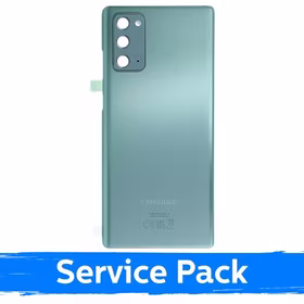 Galinis dangtelis, suderinamas su Samsung N980 (N981) Note 20 / Mistinis žalias / (Service Pack)