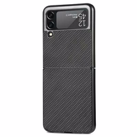 Beline Dėklas Carbon Case Sam Z Flip 6 juodas