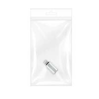 Adapteris Type C (moteriškas) į Lightning (vyriškas) sidabrinis