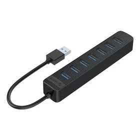 Orico TWU3 USB į 7x USB 3.0 Hub adapteris (juodas)