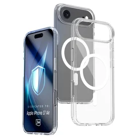 3mk Armor MagCase Dėklas telefonui iPhone 17 Air - Skaidrus