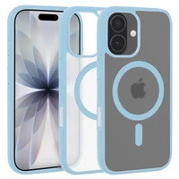 Liavec minkštas dėklas skirtas Iphone 17 mėlynas