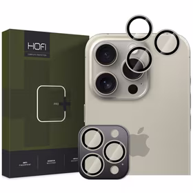KAMEROS APSAUGA HOFI CAMRING PRO+ IPHONE 16 PRO / 16 PRO MAX NATURAL TITANIUM