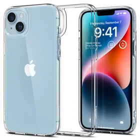 Spigen Ultra Hybrid dėklas telefonui iPhone 14 Plus - skaidrus