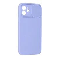 Camshield Soft dėklas telefonui (m) - šviesiai violetinis Iphone 12