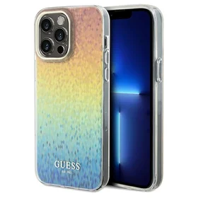 Guess IML Faceted Mirror Disco Iridescent dėklas telefonui iPhone 13 Pro Max - įvairiaspalnis