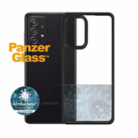 PanzerGlass ClearCase dėklas Samsung Galaxy A72 - permatomas ir juodas