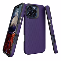Dėklas Perfectionists Triangle Mag Case Apple iPhone 12 Pro Max violetinis