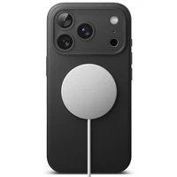 Ringke Silikoninis Magnētinis MagSafe dėklas telefonui iPhone 17 Pro – violetinis