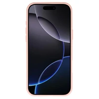 Silikoninis Lite dėklas Iphone 16 Pro Max persikų