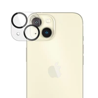 PanzerGlass Privacy Bundle 3in1 permatomas dėklas + privatumo stiklas + kameros dangtelis iPhone 15