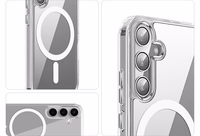 "Clear Guard Mag Samsung S24 FE" dangtelis skaidrus