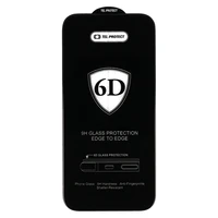 Tel Protect Full Glue 6D grūdintas stiklas, skirtas XIAOMI REDMI 14C, juodas