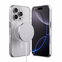 Crong Clear MAG Pro - iPhone 16 Pro MagSafe dėklas (Clear)