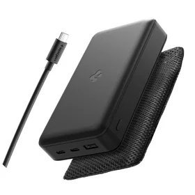 Spigen EA3020 20000mAh 30W Išorinė baterija - juoda