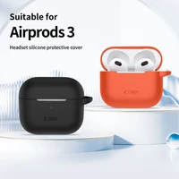 Tech-Protect Silikoninis dėklas Apple AirPods 3 - smilškrāsas