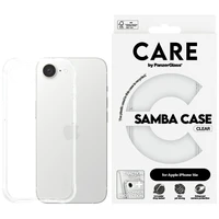 CARE by PanzerGlass Mados iPhone 16e dėklas - skaidrus