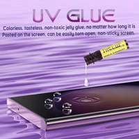 Apsauginis stiklas "3D Design UV Glue" Samsung N975 Note 10 Plus (Blister)