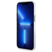 Karl Lagerfeld IML Metalinė Choupette galva MagSafe dėklas iPhone 14 Pro Max - baltas